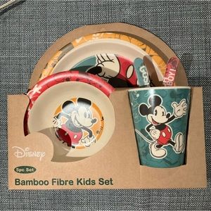 Disney Mickey Mouse Fibre kids Dinnerware Dish set